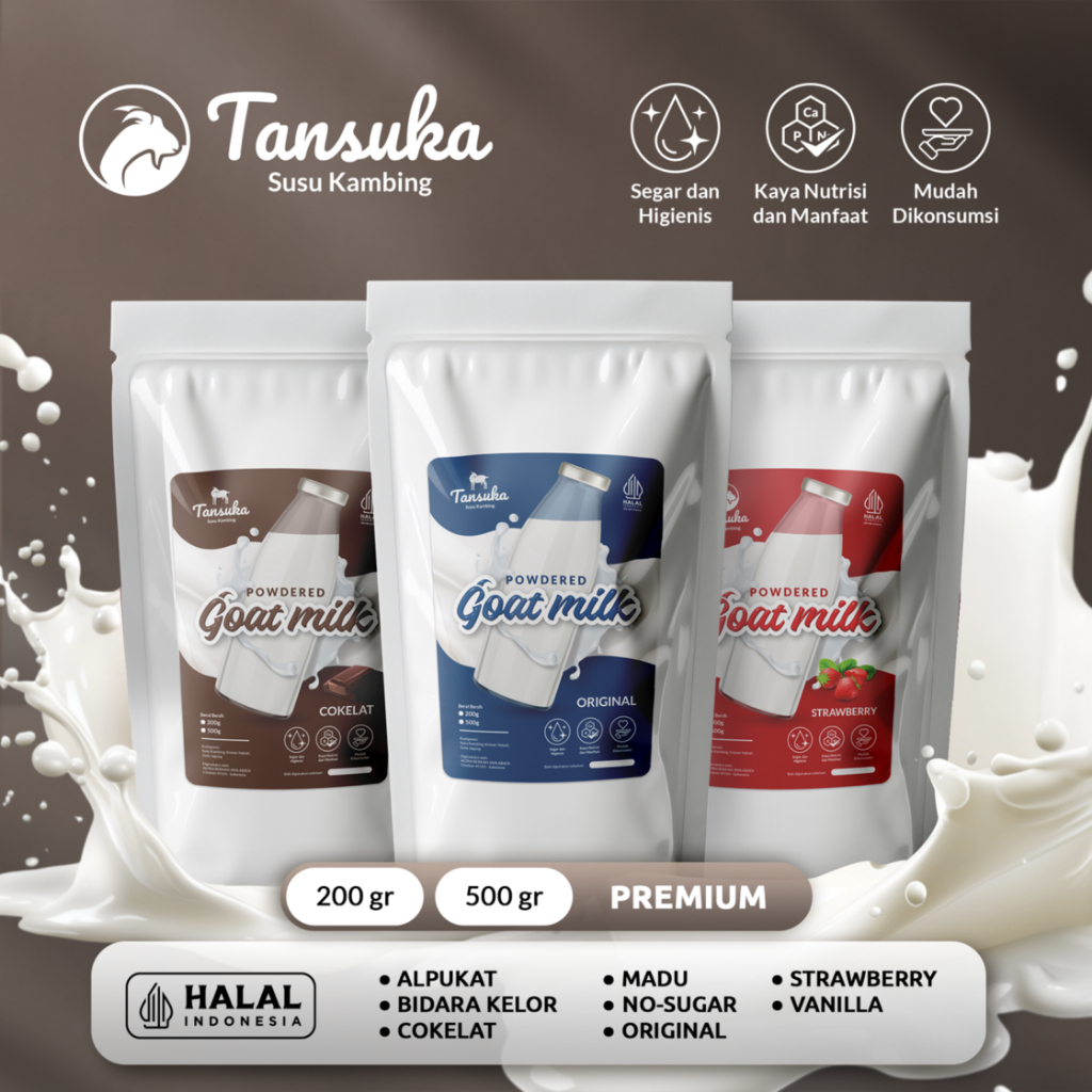 

SUSU KAMBING PREMIUM TERMURAH 500G | DIKIRIM HARI YANG SAMA + COD | SUSU KAMBING BERKASIAT | TERLARIS