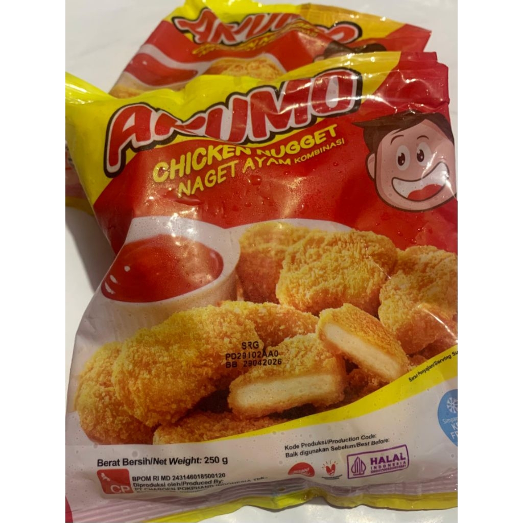 

Akumo Chicken Nugget 250 gram frozen food murah enak