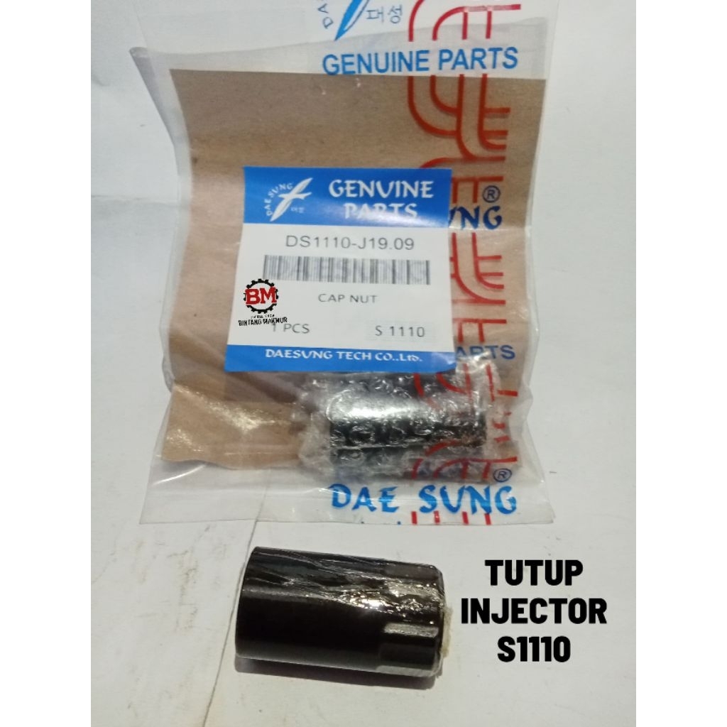 CAP NUT NOZZLE S1110 S1115 S1125 S1130 ZH1115 ZH1110 ZH1125 ZH1130 TUTUP INJECTOR RUMAH NOZZLE DONGF
