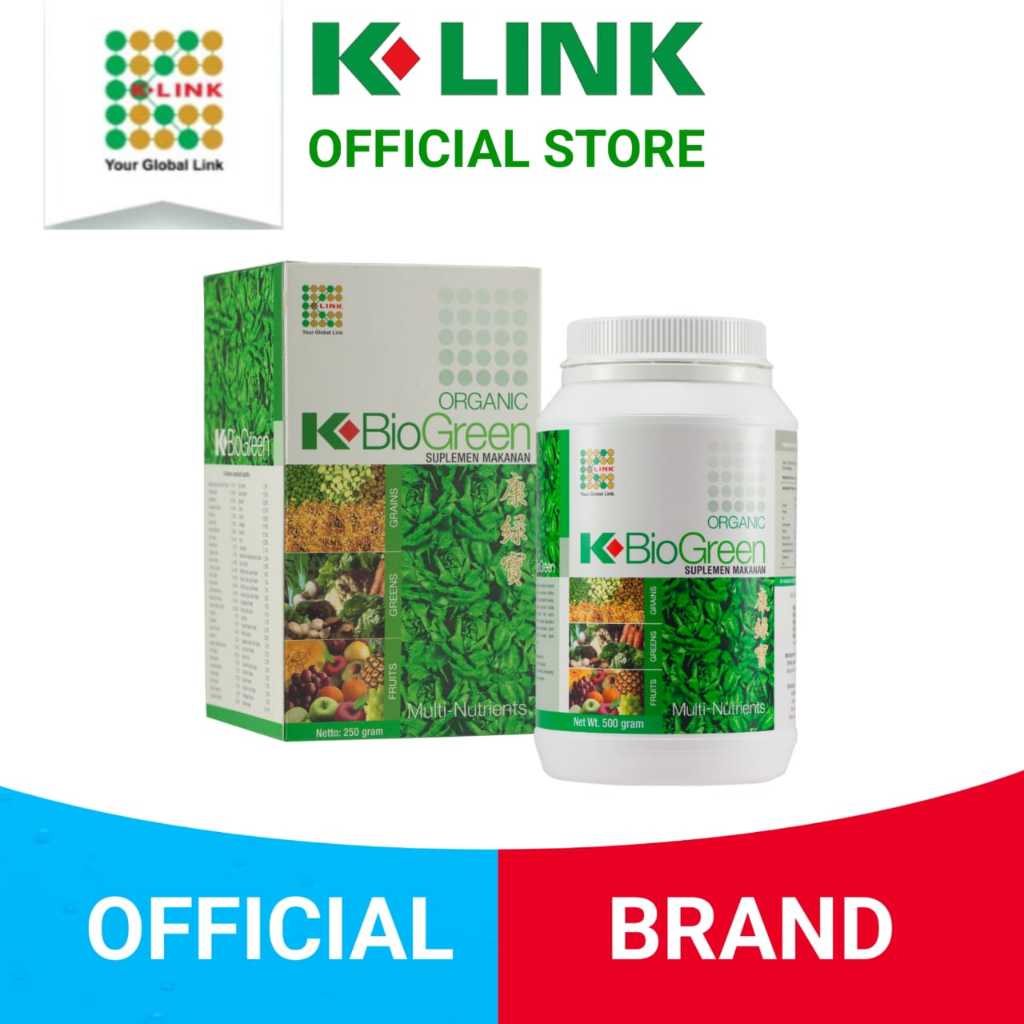 Biogreen k link.Biogreen Original K link Dari Malaysia Expire Date 01-2027.Organic K Biogreen.Biogre