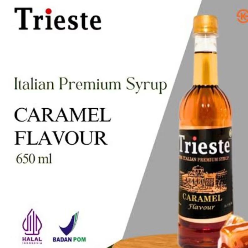 

Syrup Caramel TRIESTE 650Ml | BaliSupply.Co