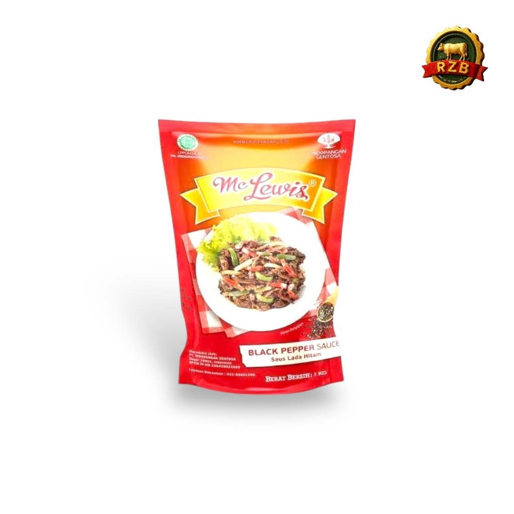 

MC Lewis Blackpepper Sauce 310gr
