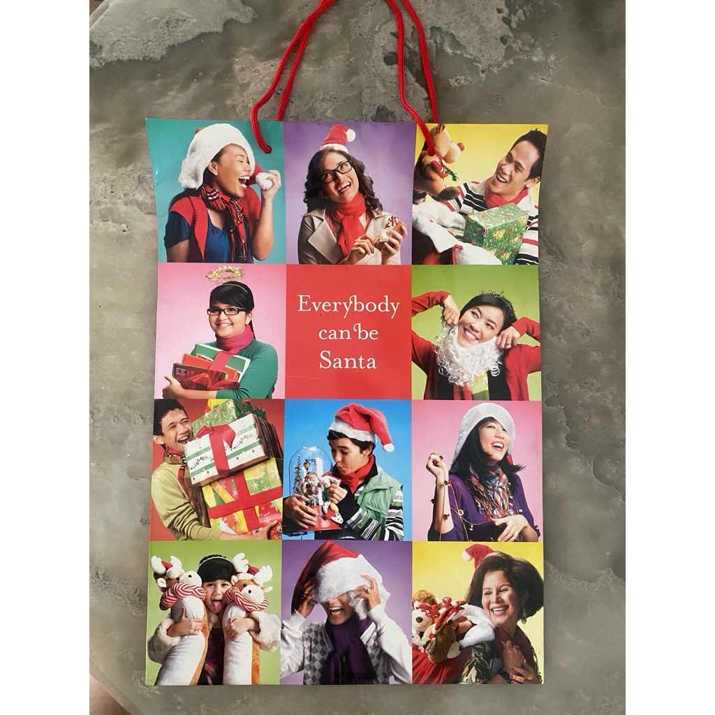 

PAPER BAG Metro, Santa Christmas