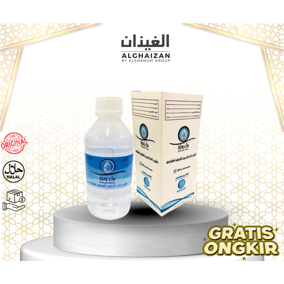 

Air Zamzam 1liter Asli Original 100% / Air Zam Zam Asli / Zam-zam Watter 1 liter / Oleh Oleh Haji dan Umroh