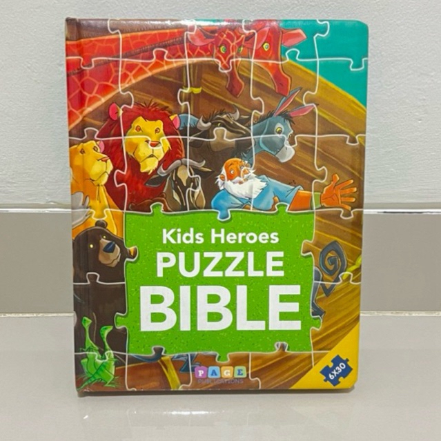 Buku Kids Heroes Puzzle Bible - Activity Book