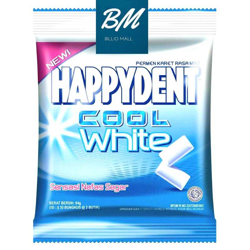 

Happydent Cool White Pouch