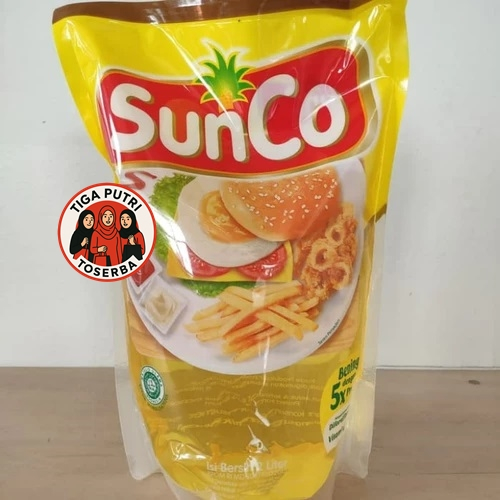 

SunCo Minyak Goreng 2 Liter Plastik | Minyak Jernih Tidak Cepat Hitam | Harga Murah, Halal, Bisa COD & Free Ongkir