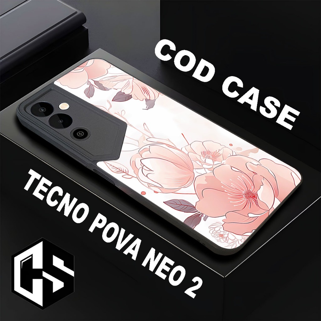 (COD 121)Softcase Glossy untuk Hp TECNO POVA NEO 2/case pova neo 2/casing pova neo 2/case Handphone