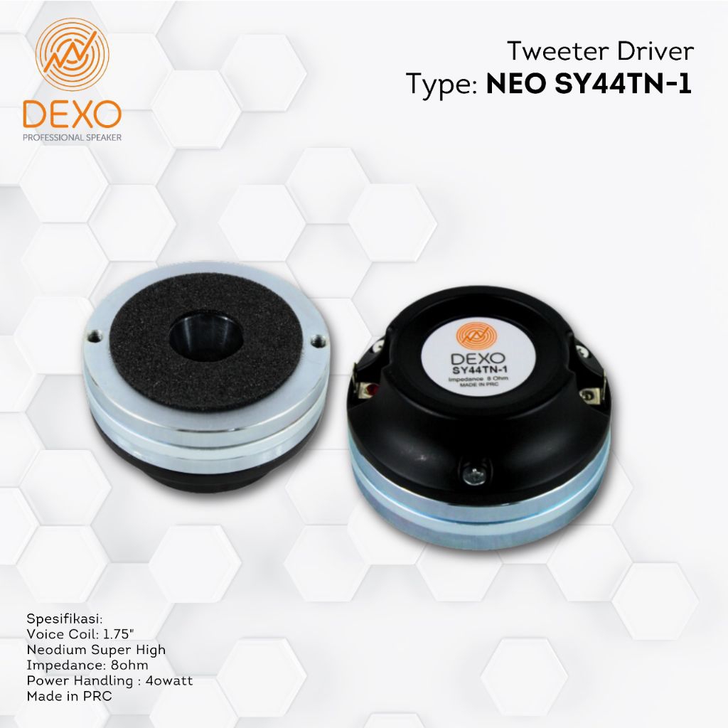 TWEETER DRIVER DEXO NEO SY44TN-1 / DEXO DRIVER / TWEETER NEO