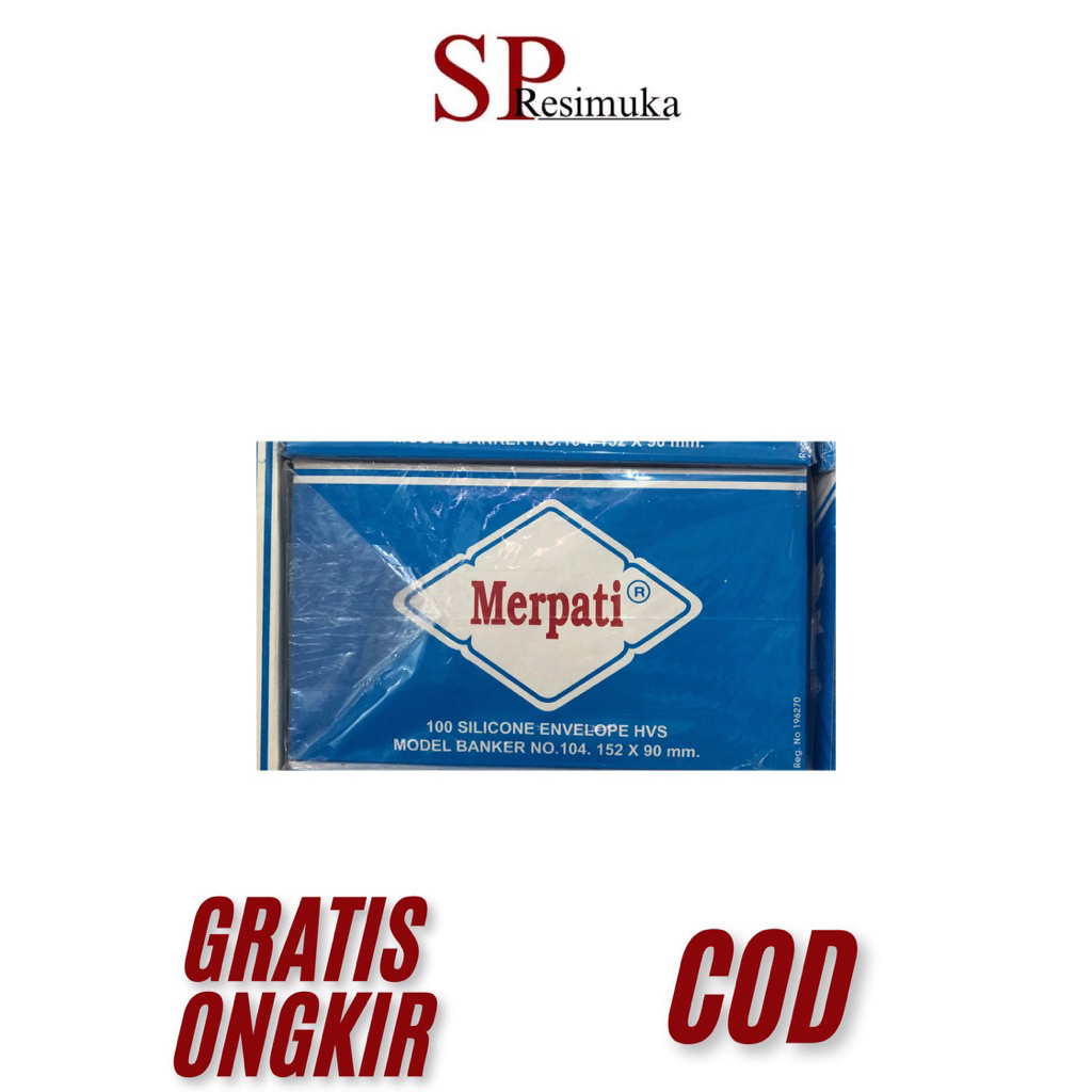 

AMPLOP MERPATI 1pak…100AMPLOP NO104