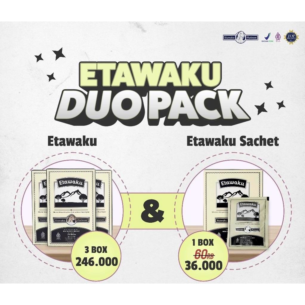 

PROMO BELI 3 pcs Etawaku 200 gr + 1 Pcs Etawaku Sachet Solusi Terbaik untuk Kesehatan Pernapasan