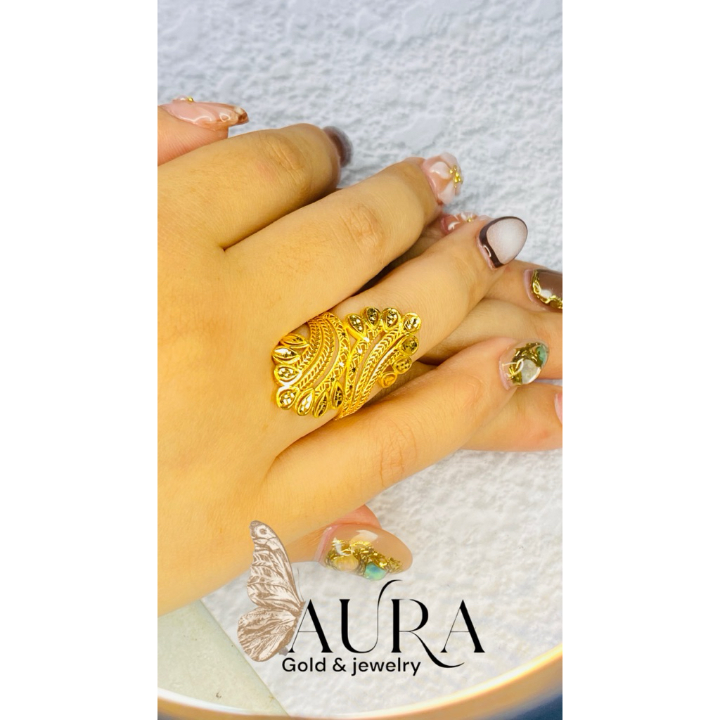 Cincin Emas New Arabic Disign (model arab)