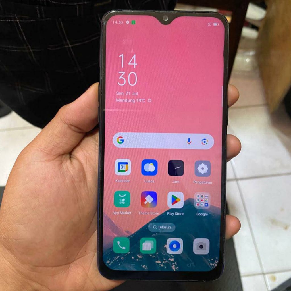 LCD Ori Asli Copotan Oppo F9 Pro / F9 /  Realme 2 Pro Fullset Touchscreen