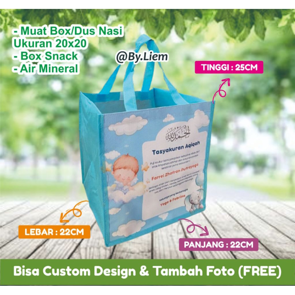 

Tas Aqiqah Tas Berkat Tas jinjing Tas Kelahiran Tas Aqiqoh Tas Selapan Syukuran Tas Tahlil Goodiebag Termurah Unik