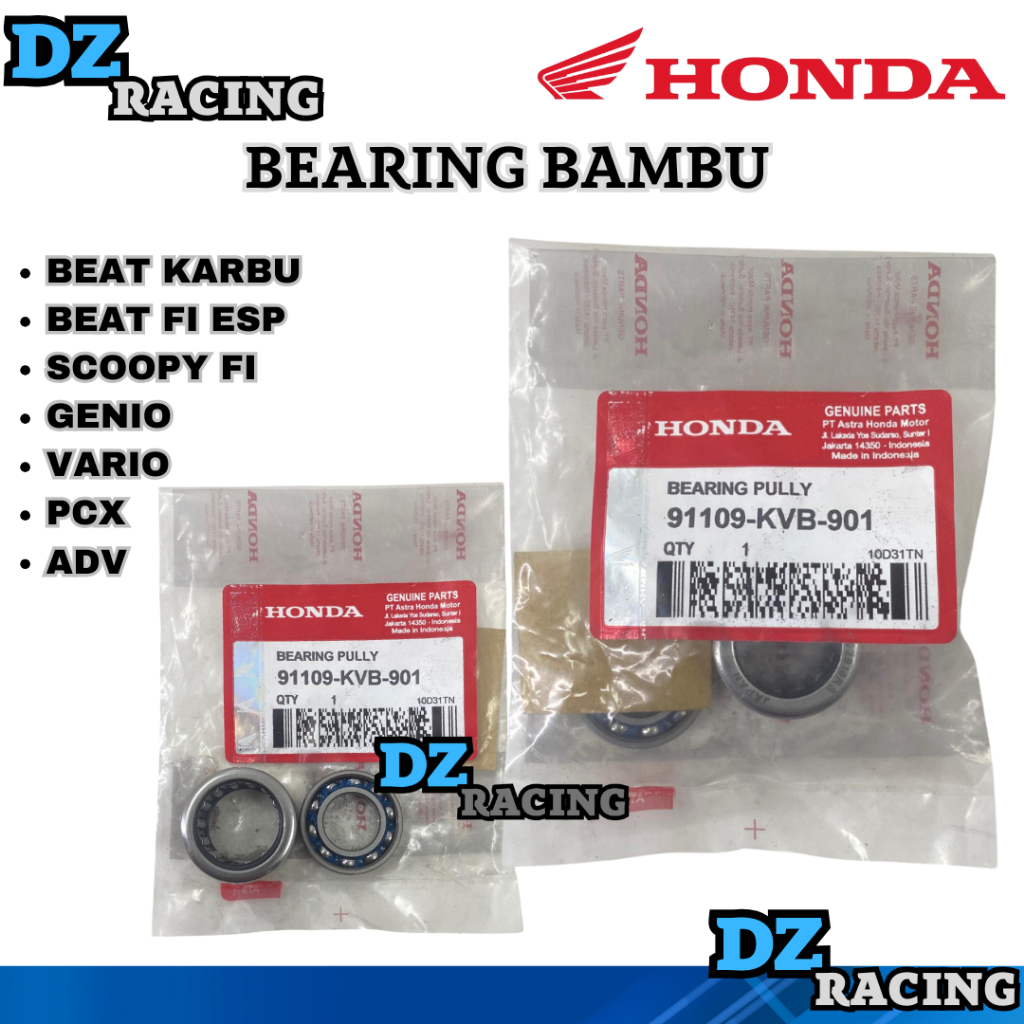 Bearing Pully Bearing Bambu Beat Scoopy Vario Pcx Adv Bearing Sliding Shave KVB