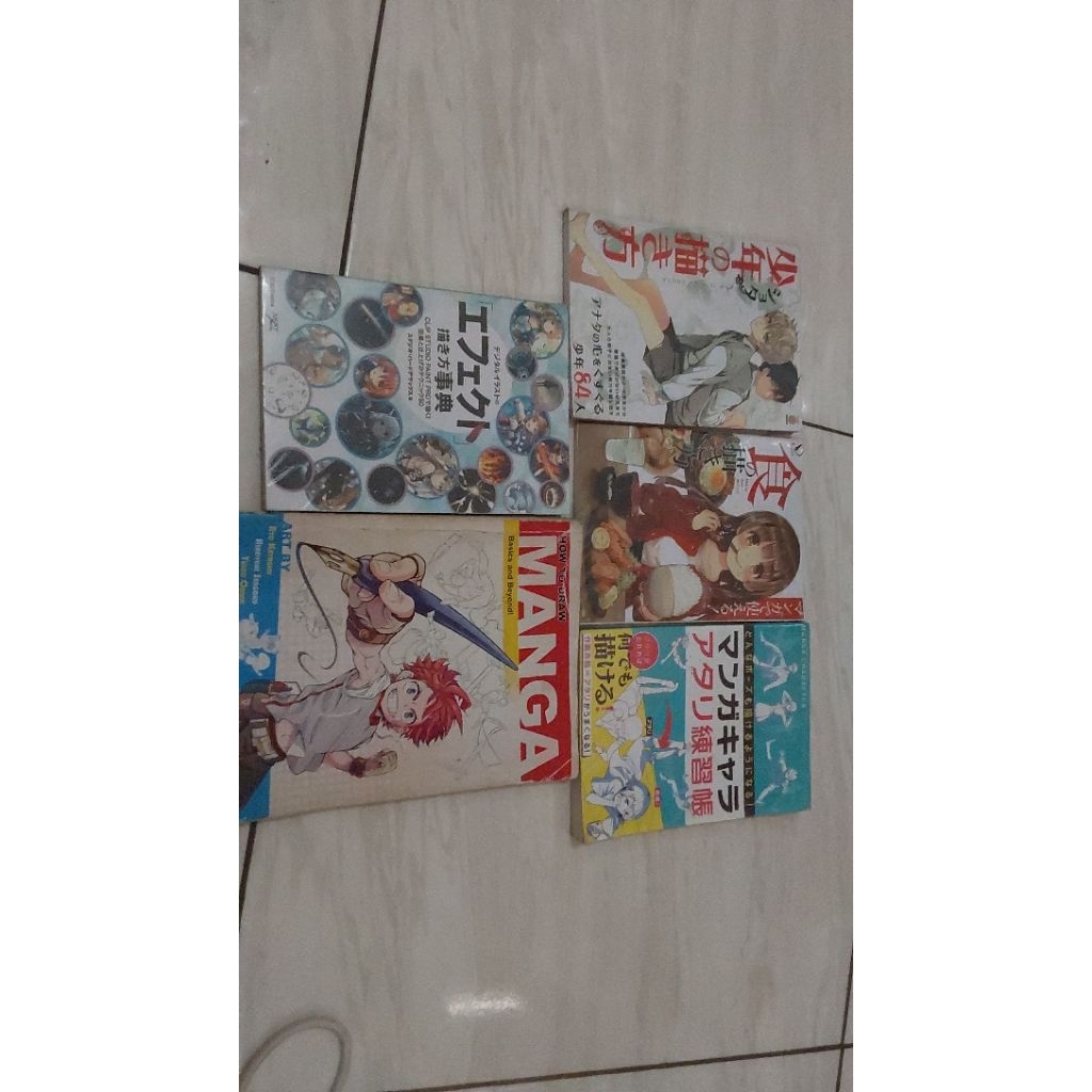 

(booked by chill) buku latihan menggambar (5 buku fullcolor)