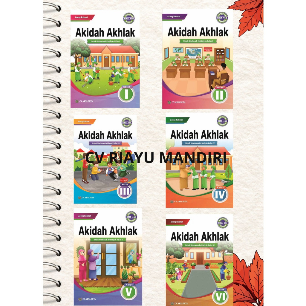 

Buku Paket SD/MI Aqidah Akhlak CV Arya Duta Kurikulum Merdeka Kelas 1,2,3,4,5,6