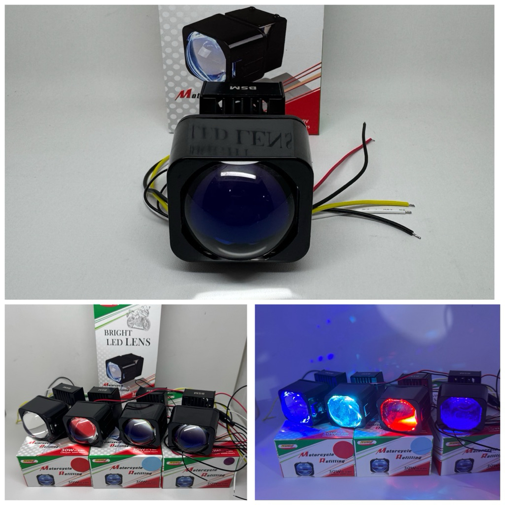 BiLED 1.5 Inch - Biled Matrix X1 BSM 1,5 Inch PURPLE LENS BILED BSM BILED MATRIX BSM BILED MATRIX X1