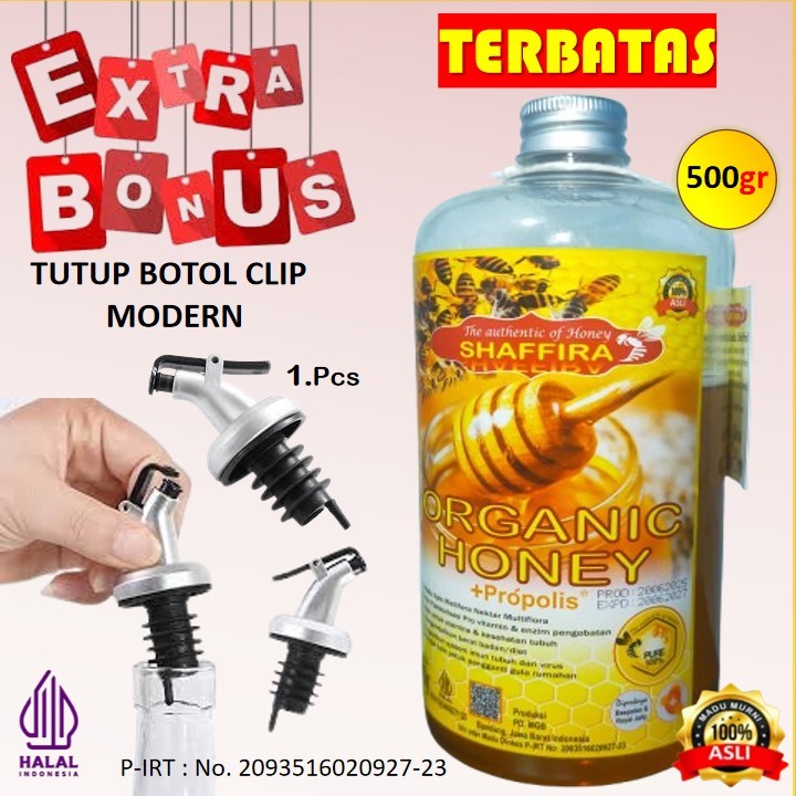 

Madu Asli Murni 500gr Epis Mellifera Nektar Multiflora ORGANIC HONEY Menambah Stamina Daya Tahan Tubuh. Antibiotik Alami Mempercepat penyembuhan Sakit.