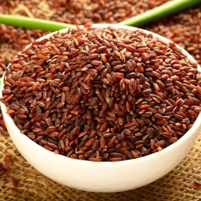 

bisa cod tempat 1kg beras merah kaya serat & manfaat / beras merah organik