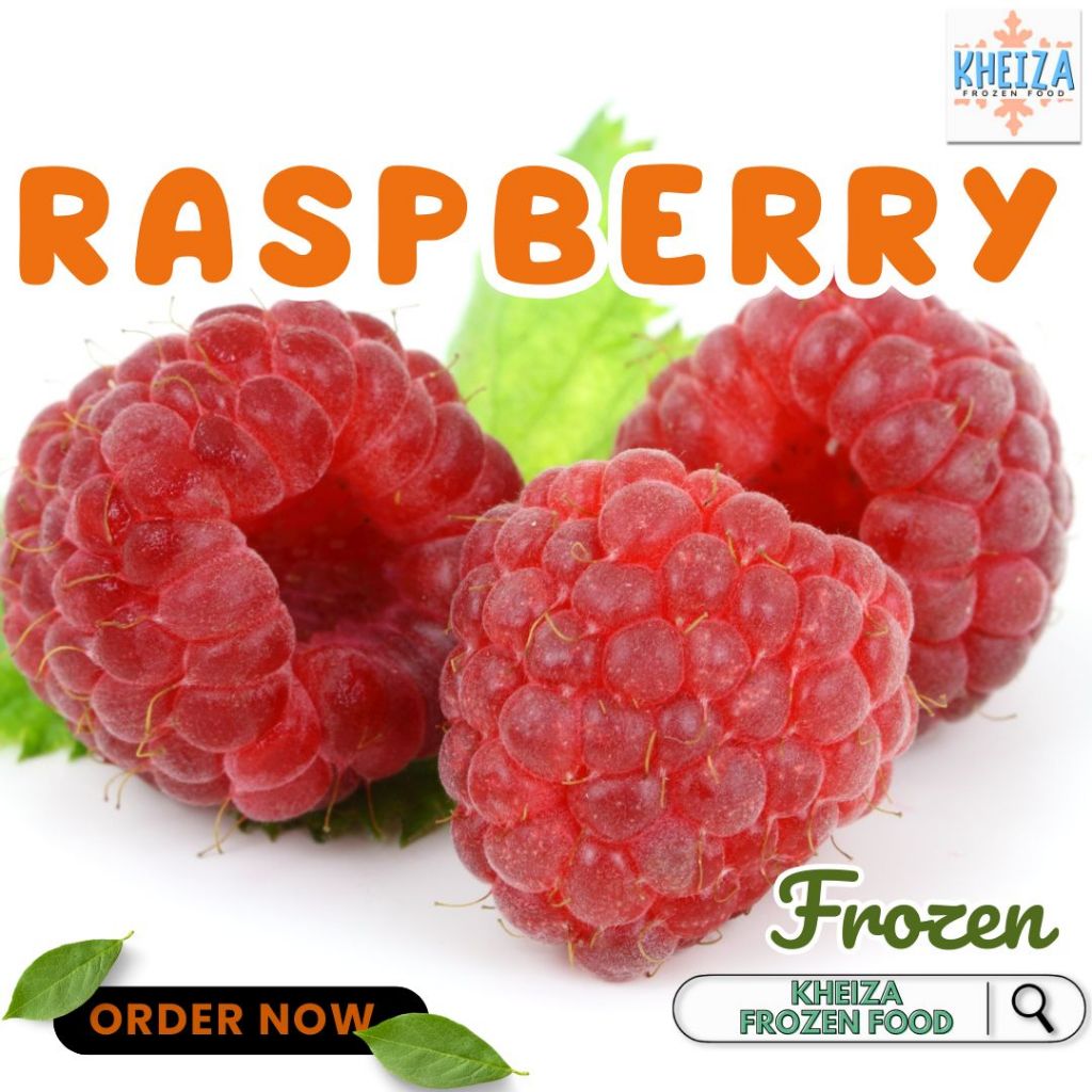 

Buah Beri Beku - Raspberry RASBERI 250gr Smoothies Juice Jus - Kheiza Frozen