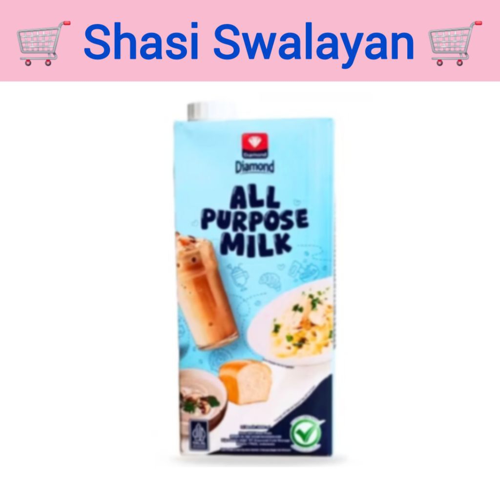 

DIAMOND ALL PURPOSE MILK SUSU UHT 1 LITER