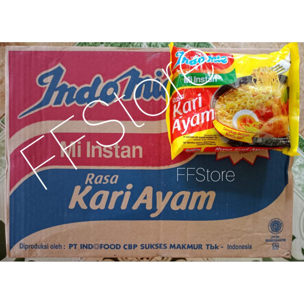 

INDOMIE Kari Ayam 1 Dus isi 40 Bks (PROMOSI TOKO BARU)