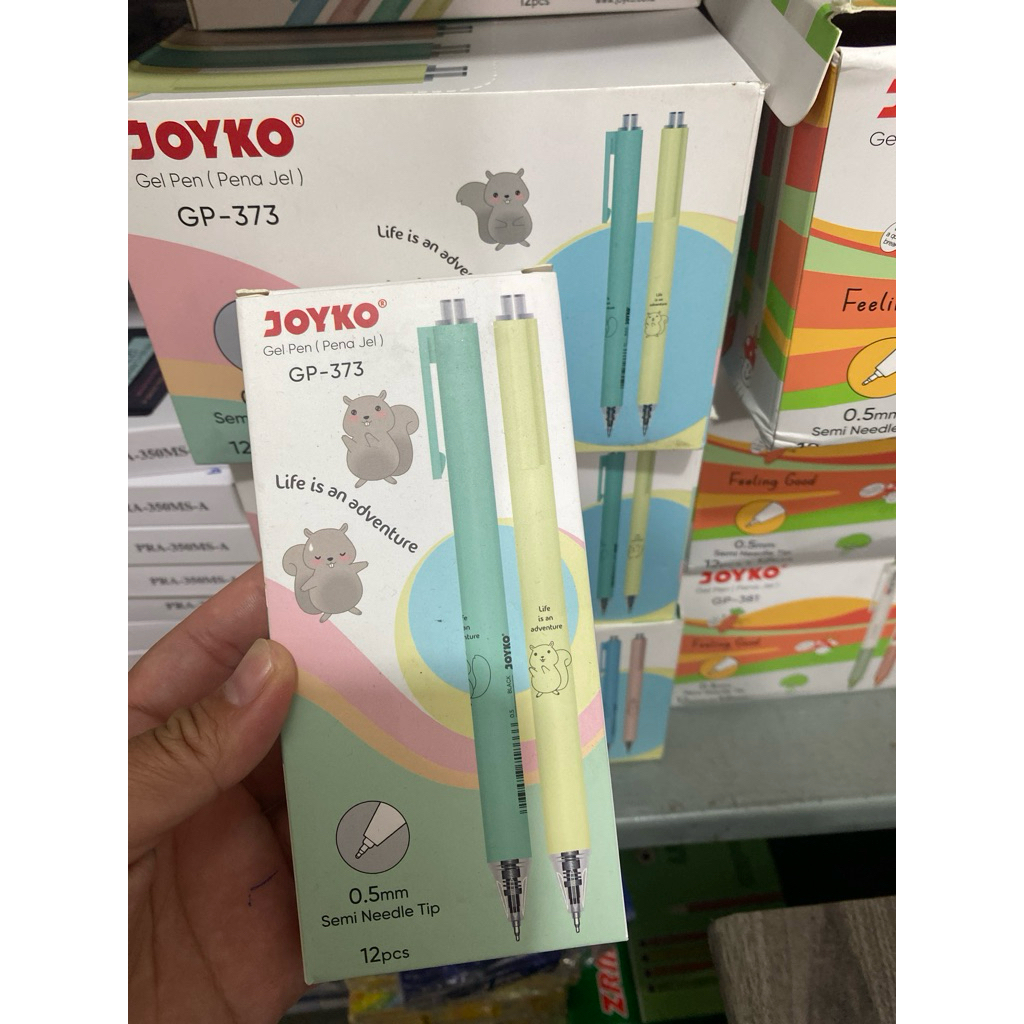 

Gel Pen Pulpen Pena Joyko GP-373 0.5 mm (per Lusin)