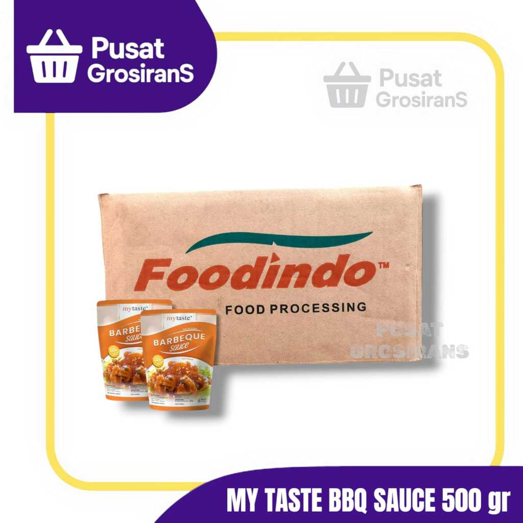 

My Taste Saus Barbeque 500gr 1 Karton isi 20pcs