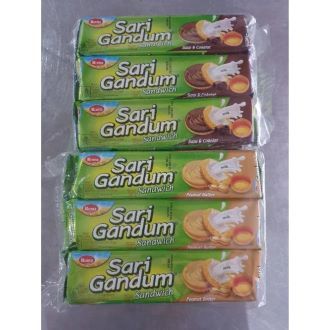 

ROMA BISCUIT SARI GANDUM SANDWICH SUSU & COKELAT 108GR HARGA PER PCS