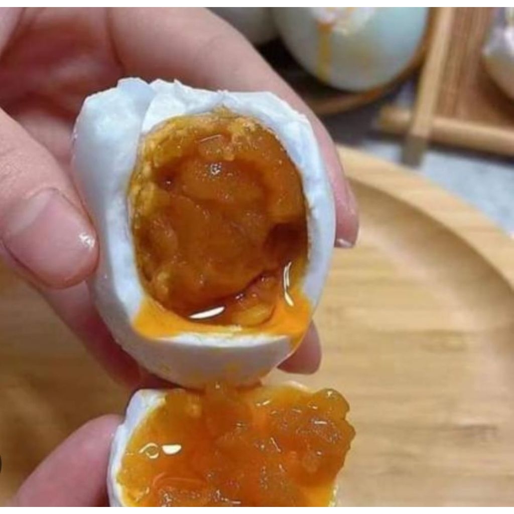 

TELUR ASIN OMGA BEBEK ANGON ISI 10 PCS (GRATIS PEKING BABLE WARP PERBUTIR)