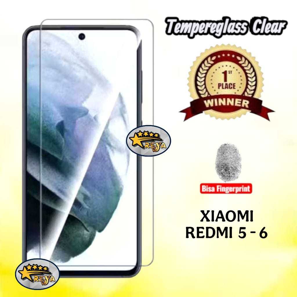 Tempered glass bening clear anti gores XIAOMI REDMI 5 5A 6 6A PRIME PRO PLUS TEMPEREDGLASS pelindung