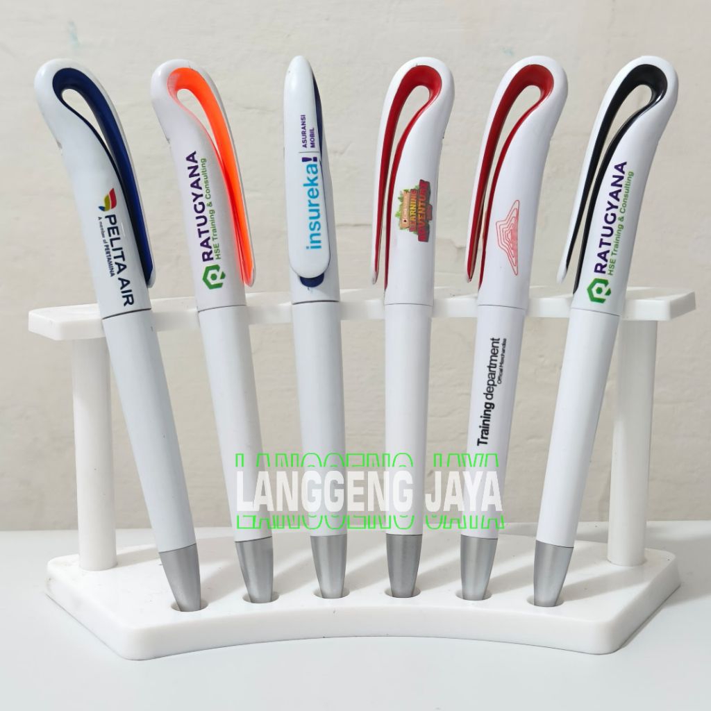 

Pulpen angsa, pulpen custom, pena promosi, pulpen cetak logo, pulpen seminar, souvenir pulpen