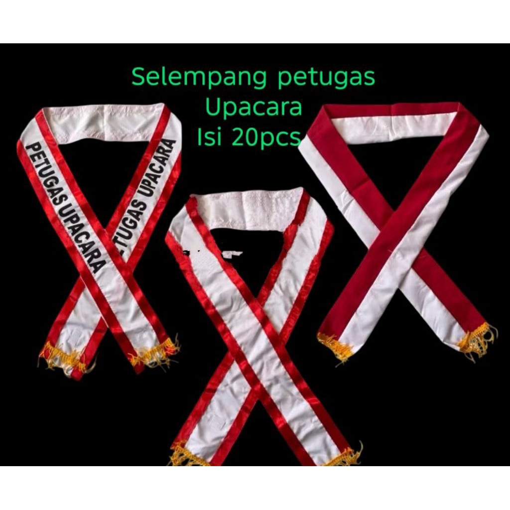 Selempang/petugas/upacara/SELEMPANG UPACARA/20PCS