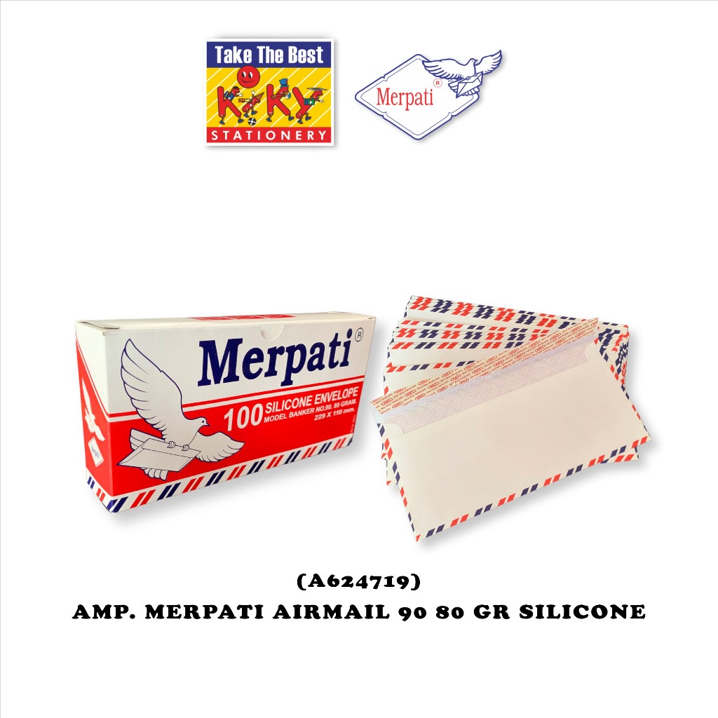 

Amplop Merpati Airmail No. 90 - 80 GRAM - 100 Amplop