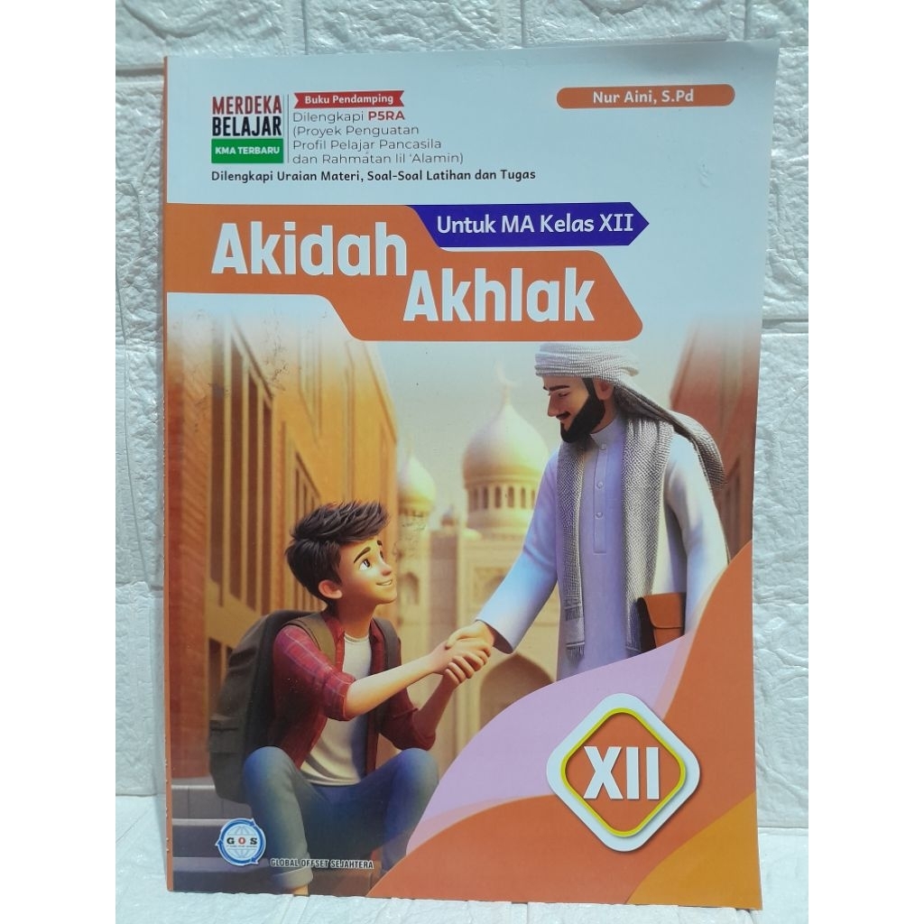 Buku akidah akhlak untuk MA kelas 12