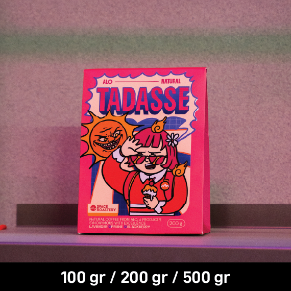 

ALO TADASSE NATURAL Specialty Coffee Beans by Space Roastery Biji Kopi/Bubuk Arabika Single Origin