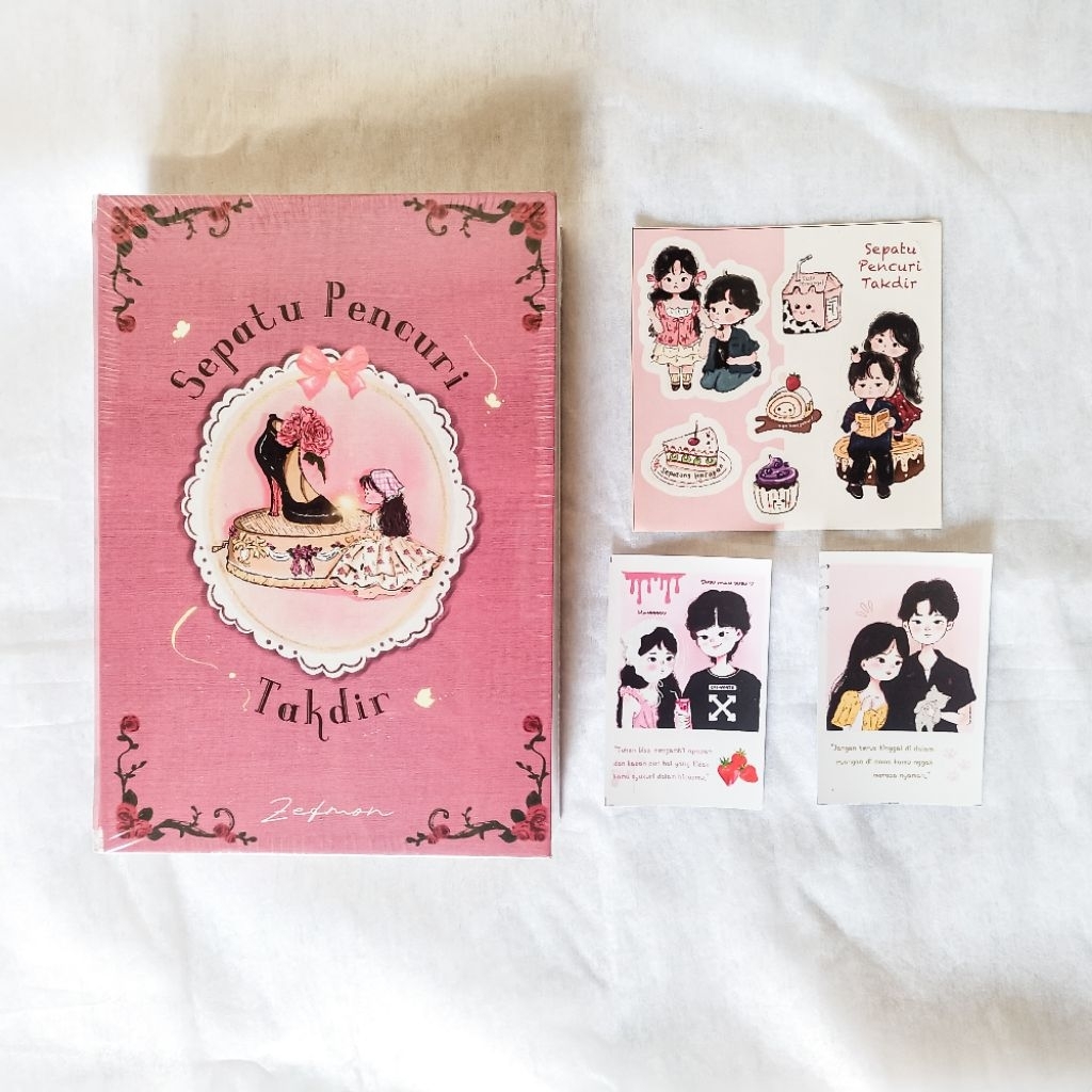 Novel Hard Cover Sepatu Pencuri Takdir - Zefmon