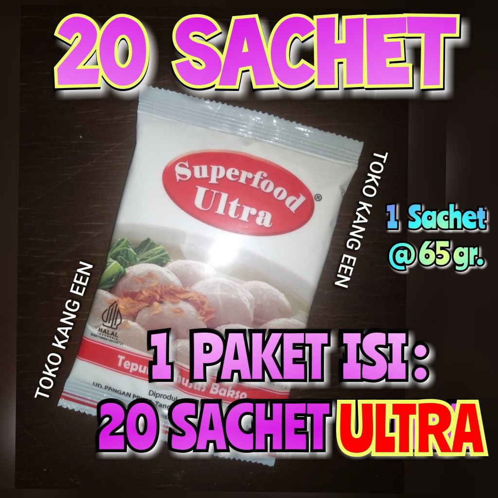 

PERENYAH & PENGENYAL KHUSUS BAKSO, ULTRA SUPERFOOD - Bakso Renyah Kenyal & Awet - HALAL