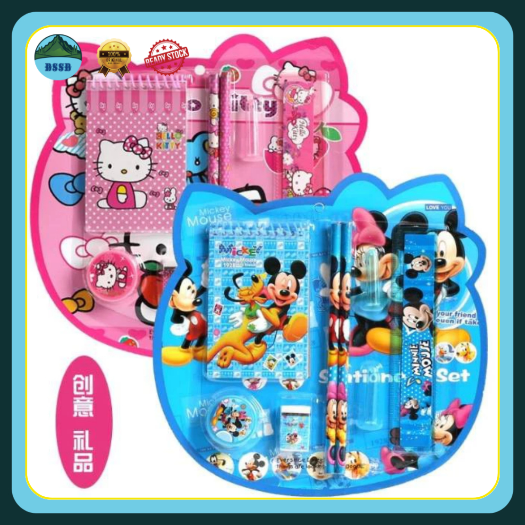 

Set Lengkap Alat Tulis( 8in1 ) Yang Komplit Untuk Membantu Proses Belajar Anak Dengan Design Yang Lucu!!! Dan Sangat Cocok Juga Untuk Souvenir Ulang Tahun. Isi: 1 Pcs Mini Memo, 1 Pcs Peraut ( Rautan Pensil ), 1 Pcs Penghapus, 2 Pcs Pensil, 2 Pcs
