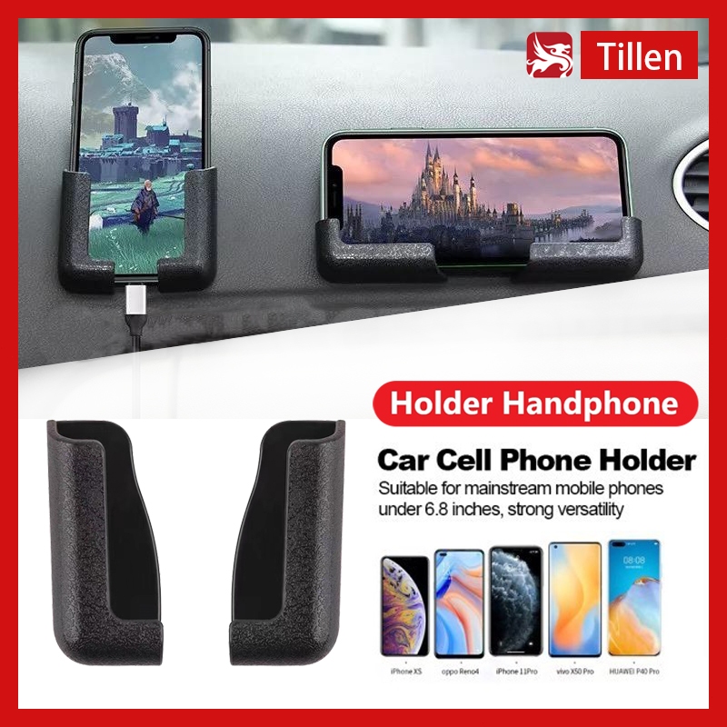 Dudukan ponsel kendaraan / Holder Dudukan HP Mobil Braket HP DasborD Mobil Di Interior Mobil Dudukan