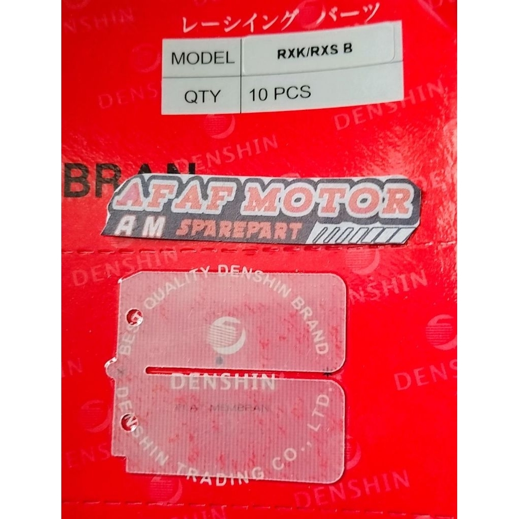 Plat Membran Lidah Membran Rxk RX king RxS