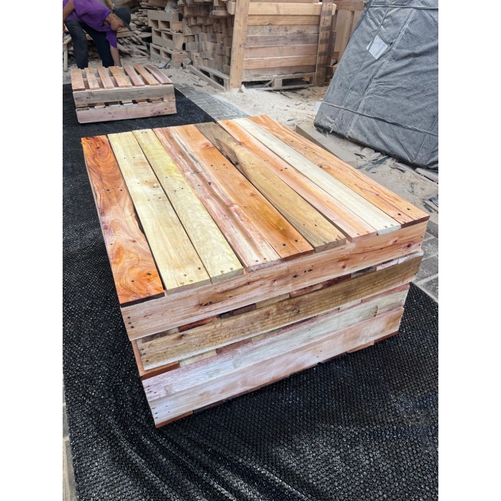 Palet Kayu 100x80x10 cm Untuk Alas Barang, Dipan dll