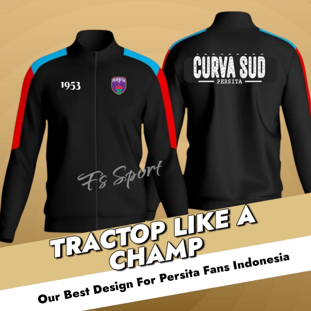 JAKET TRACTOP PERSITA TANGERANG