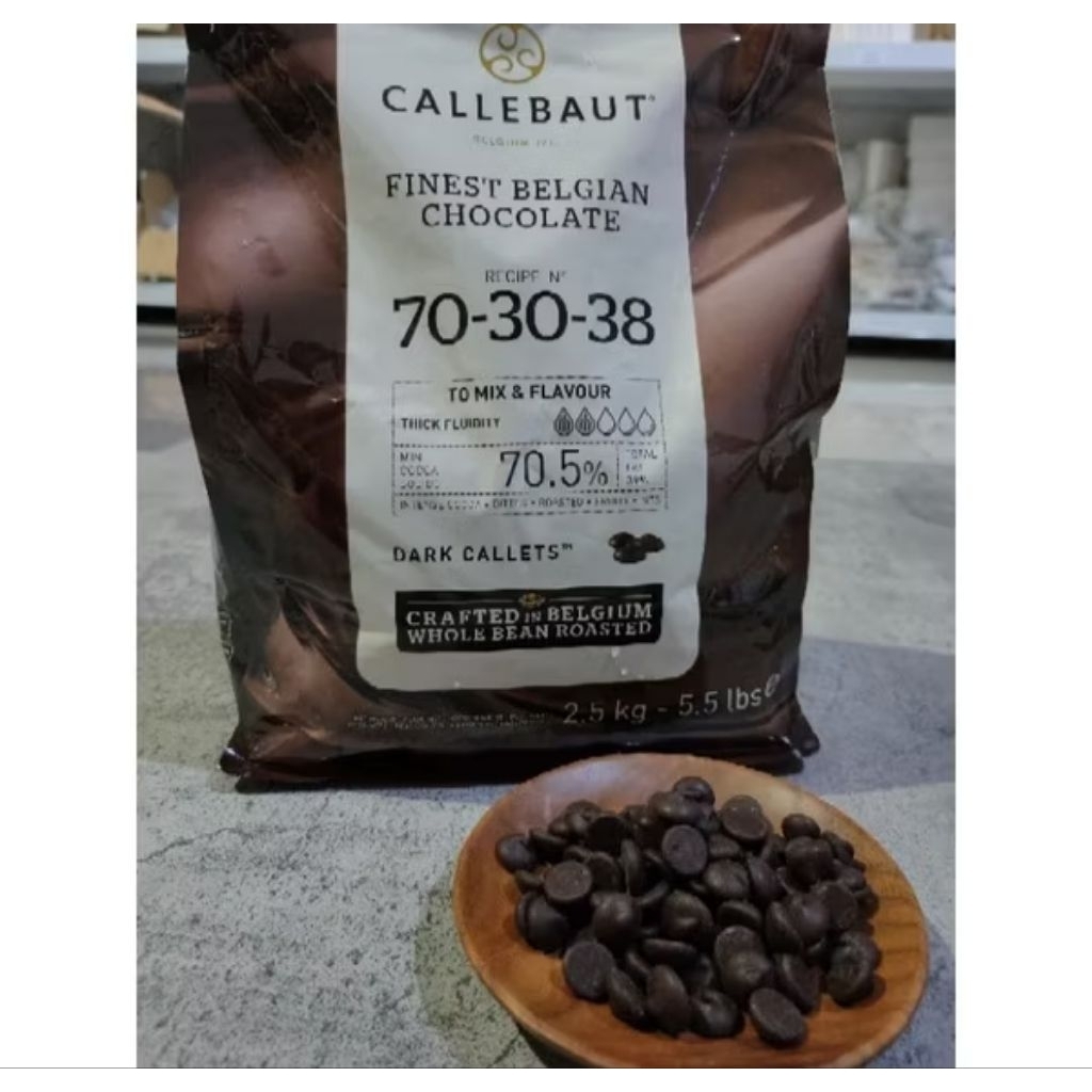 

CALLEBAUT 70-30-38 DARK CHOCOLATE 70% - 100 GR