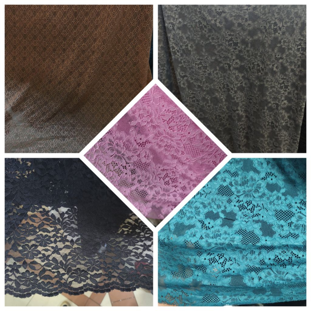 Kain BROKAT/Kain Bahan  BROKAT STREAT/BROKAT ANTIK (harga ½ meter)