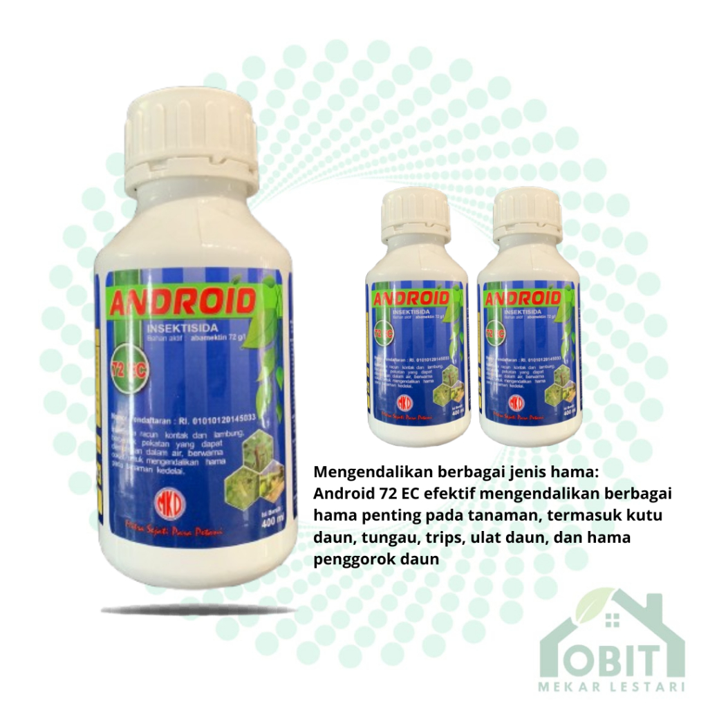 Insektisida ANDROID 72 EC / Android 72 EC KEMASAN 100 ORIGINAL PABRIK