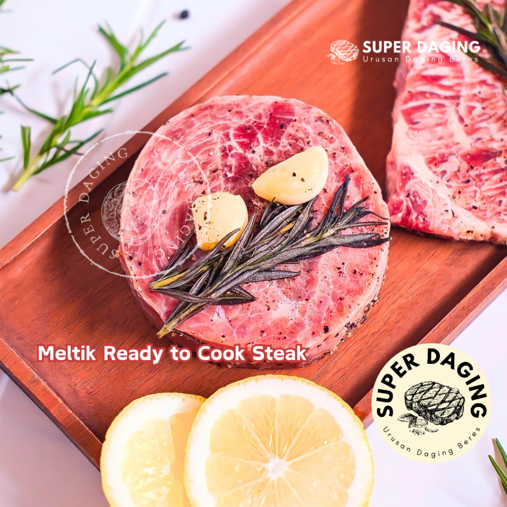 

Ready To Cook Meltik Tenderloin Steak (Sudah Berbumbu) - Super Daging Semarang