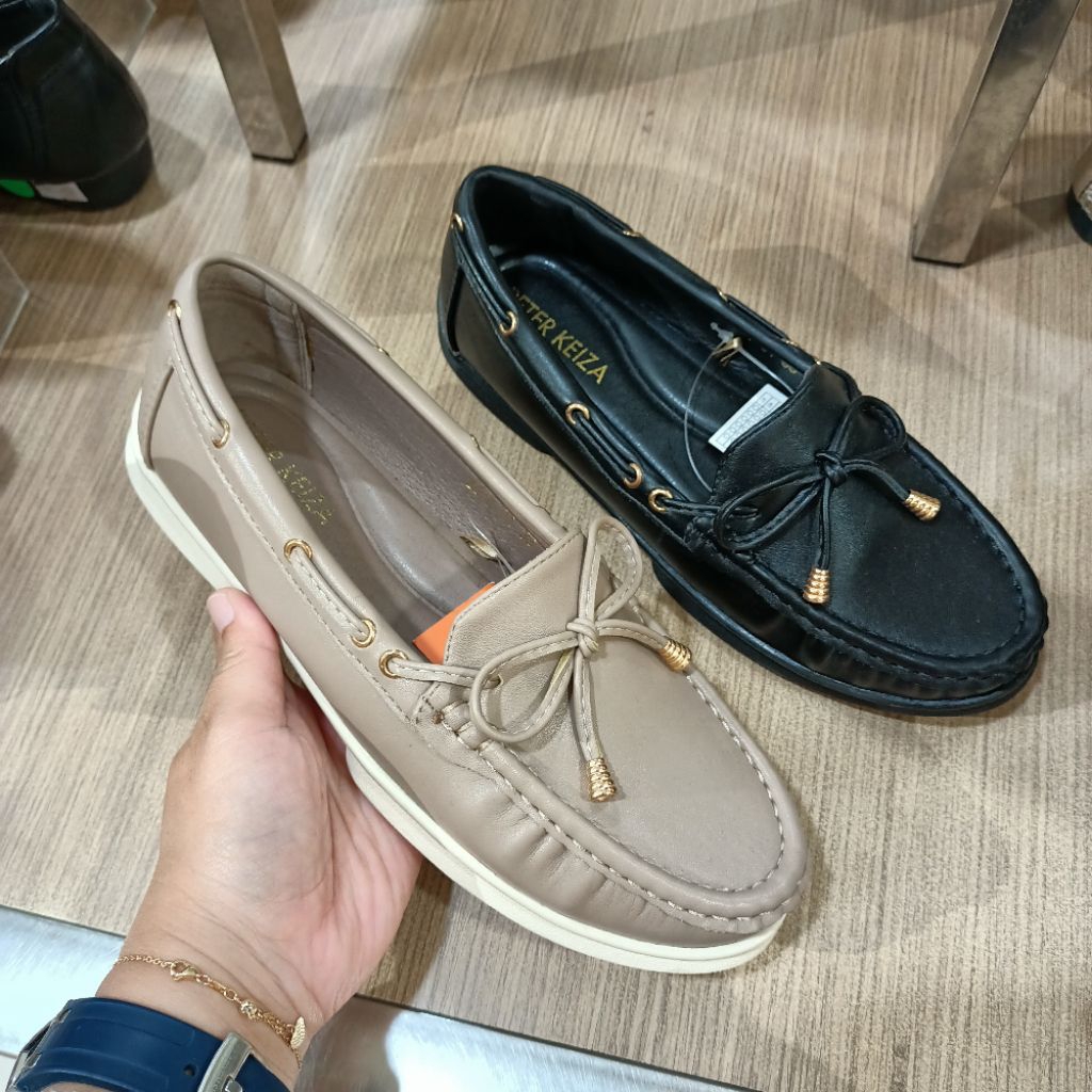 sepatu wanita loafer/moccasin PETER KEIZA original