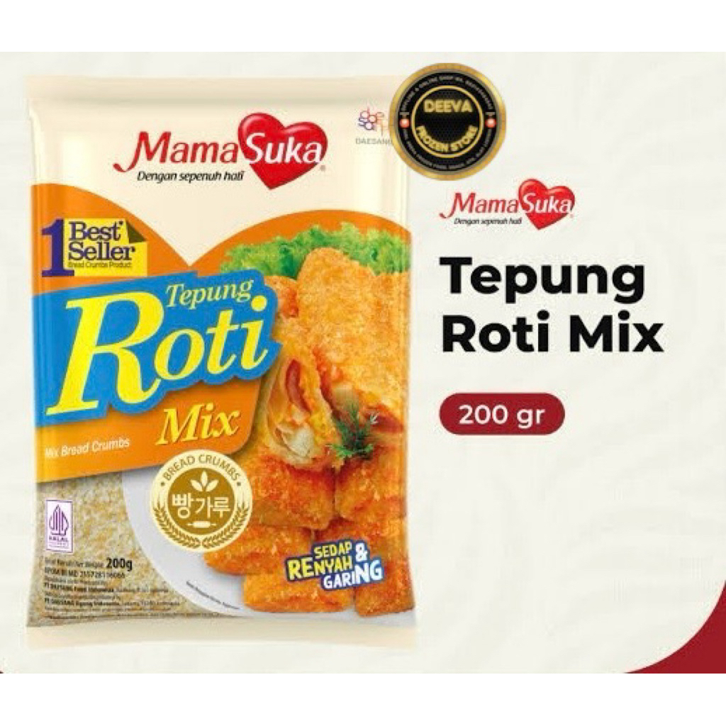 

Mamasuka Tepung Roti Mix 200g